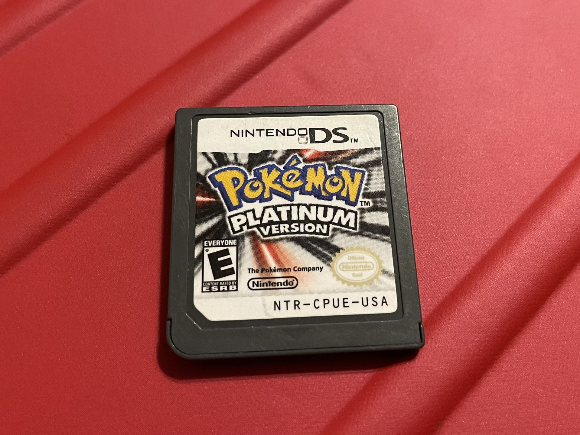 Authentic Pokémon Platinum 