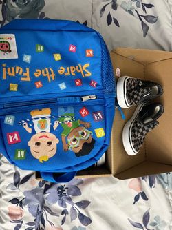Vans & cocomelon backpack