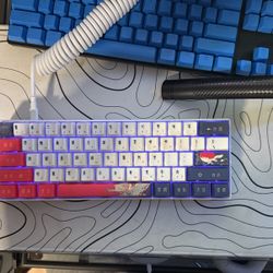 HEAVILY MODIFED ROYAL KLUDGE RK61 KEYBOARD