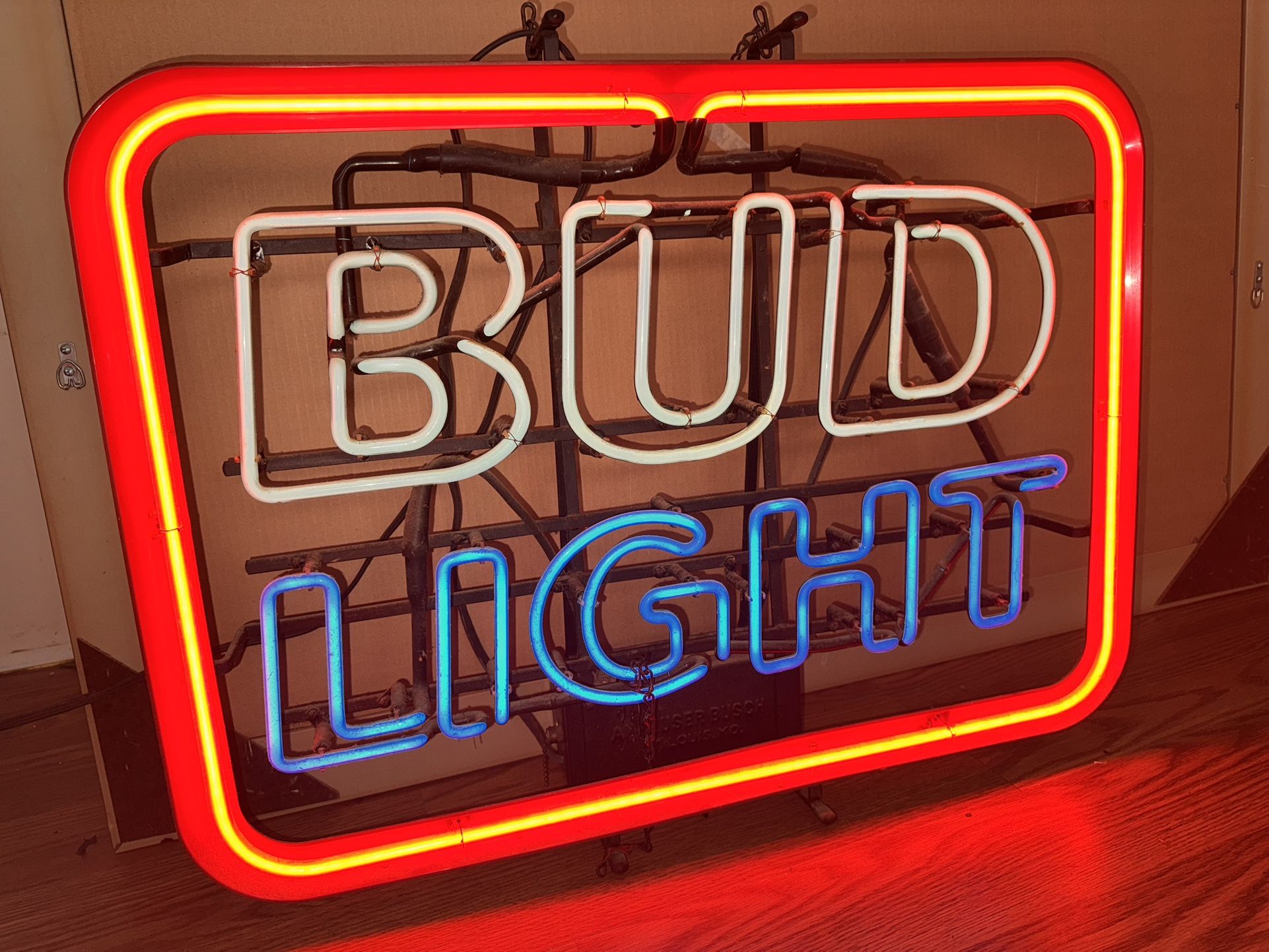 Neon Bud Light Beer Light Up
