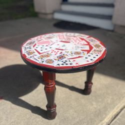 RESIN CARD TABLE - Custom Built 
