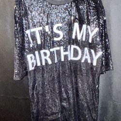 It’s My Birthday Tshirt Dress 