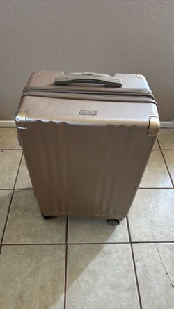 CALPAK Medium Gold Checked Luggage