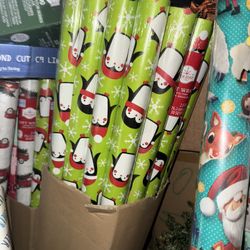 New WRAPPING PAPER ROLLS $1