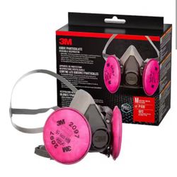 3M 6297 P100 Mold and Lead Paint Removal Reusable Respirator