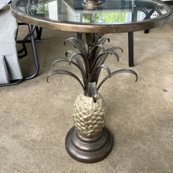 Pineapple Table Glass Top 