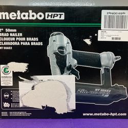 Metabo NT 50AE2 HPT 2" 18-Gauge Pneumatic Straight Brad Nailer 