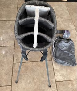 Golf bag only.