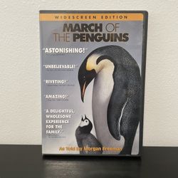 March Of The Penguins DVD Movie Widescreen Edition National Geographic 2005