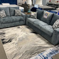 Stunning Sofa Loveseat! $1,299! Easy Financing! 🩶📲🚨 