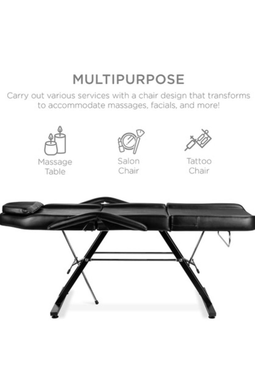 Adjustable Leather Chair/Bed
