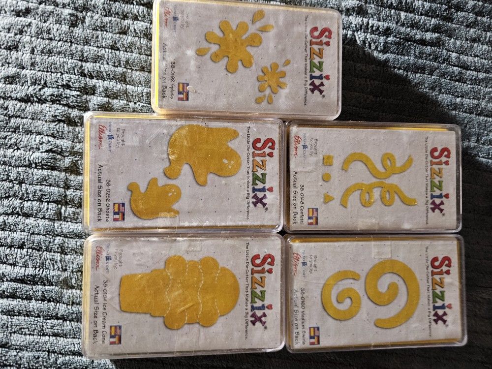 New Sizzix Die Cutters
