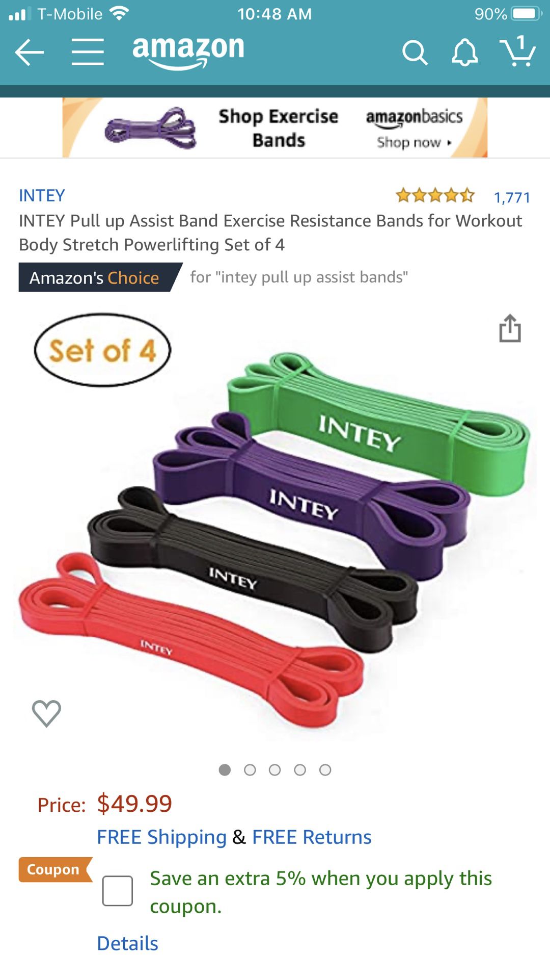 Intey resistance bands used good condition .