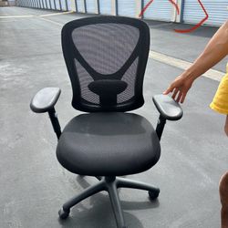 Three Office Chairs