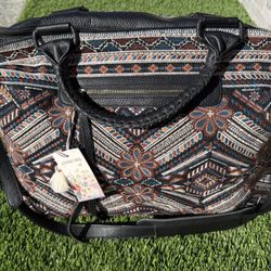 JOHNNY WAS “Molly Jo” Travel Tote Bag 