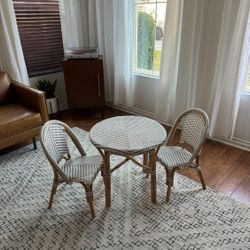 Rattan Children’s Bistro Set