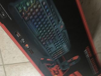 Keyboard and mouse and mouse pad all for gaming all for gaming