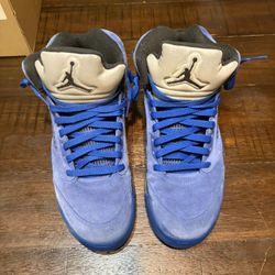 Jordan 5 Suede Blue 