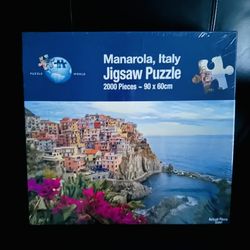 2000 Piece Jigsaw Of Italian Coastline A