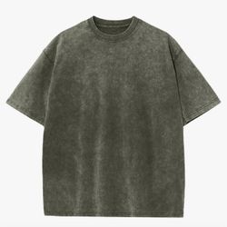 Acid Wash Oversized T Shirt Heavy 