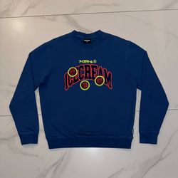 2022 ICECREAM End Game Crewneck Sweatshirt Dark Blue