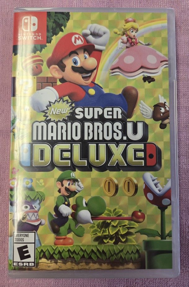 Super Mario Bros U Deluxe Nintendo Switch Game