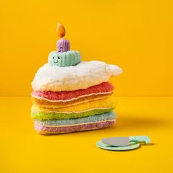 Gigglescape 13" Stackable Layer Cake Stuffed Animal, 4 piece