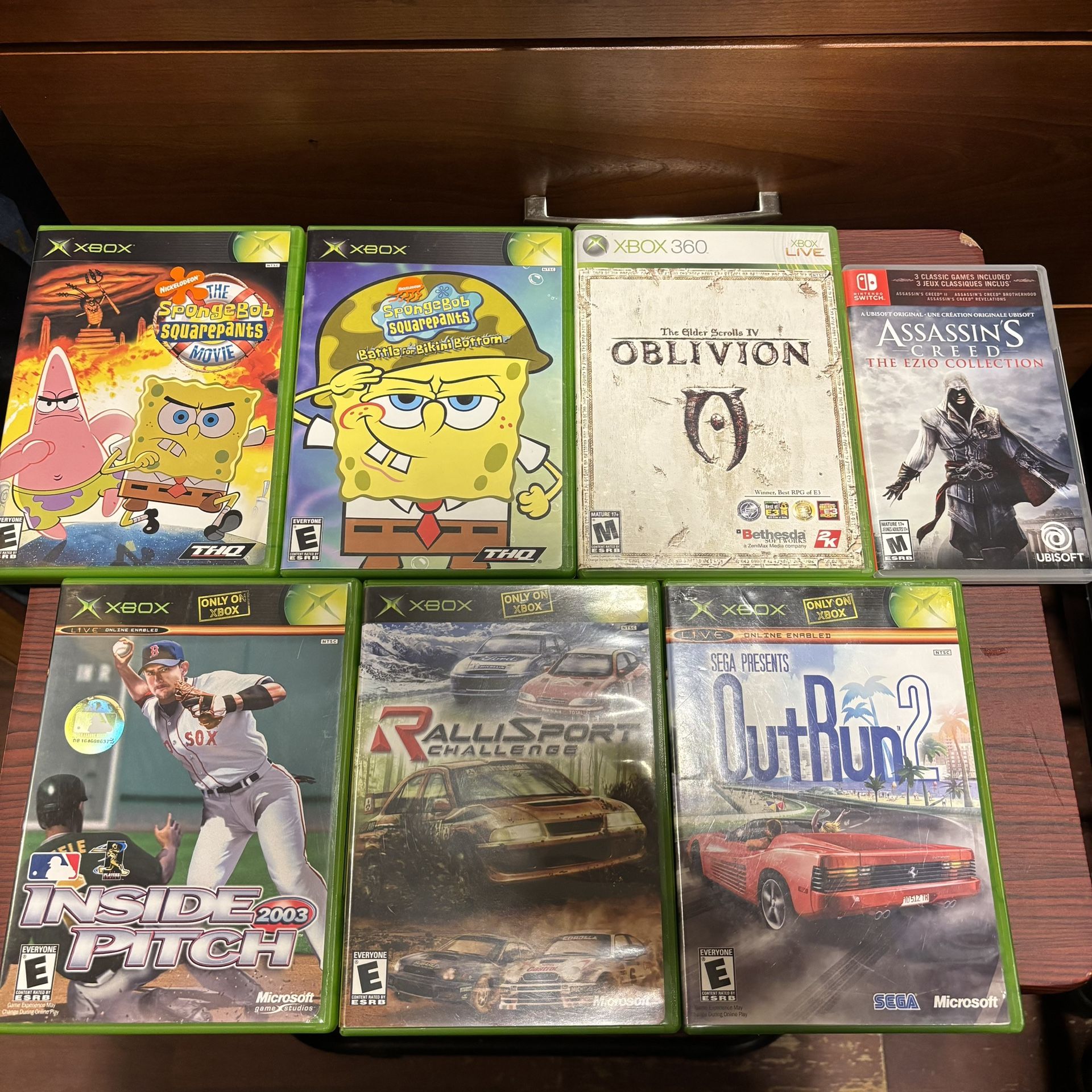 Original Xbox, Xbox 360, Nintendo Video Games