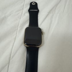 Apple Watch Series 7 45 Mm Gold Stainless Steel