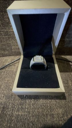 Moissanite Diamond Men’s Ring 7mm