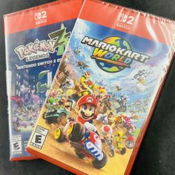 Nintendo Switch 2 Games - Brand New Sealed - $120 for Both 