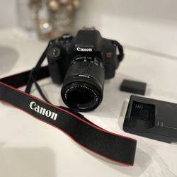 Canon EOS Rebel T6i Digital SLR with EF-S 18-55mm IS STM Lens