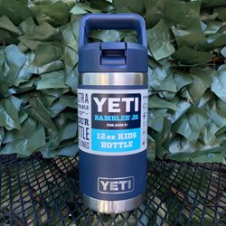 YETI Rambler JR. 12 oz Kids Bottle - Navy Blue