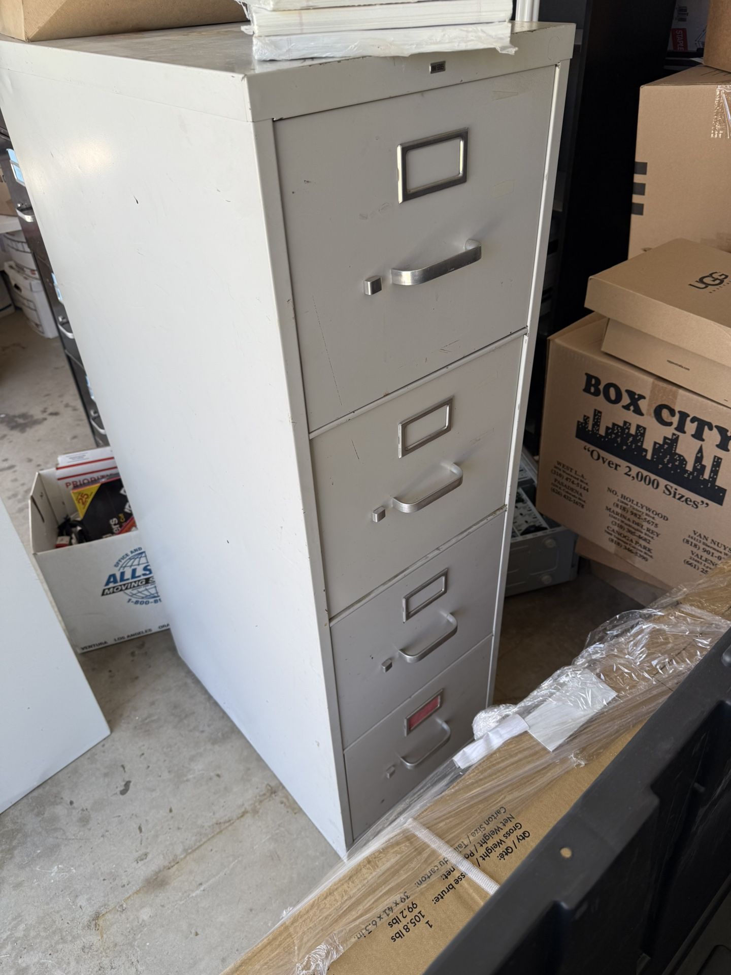 File Cabinets, 5 Total