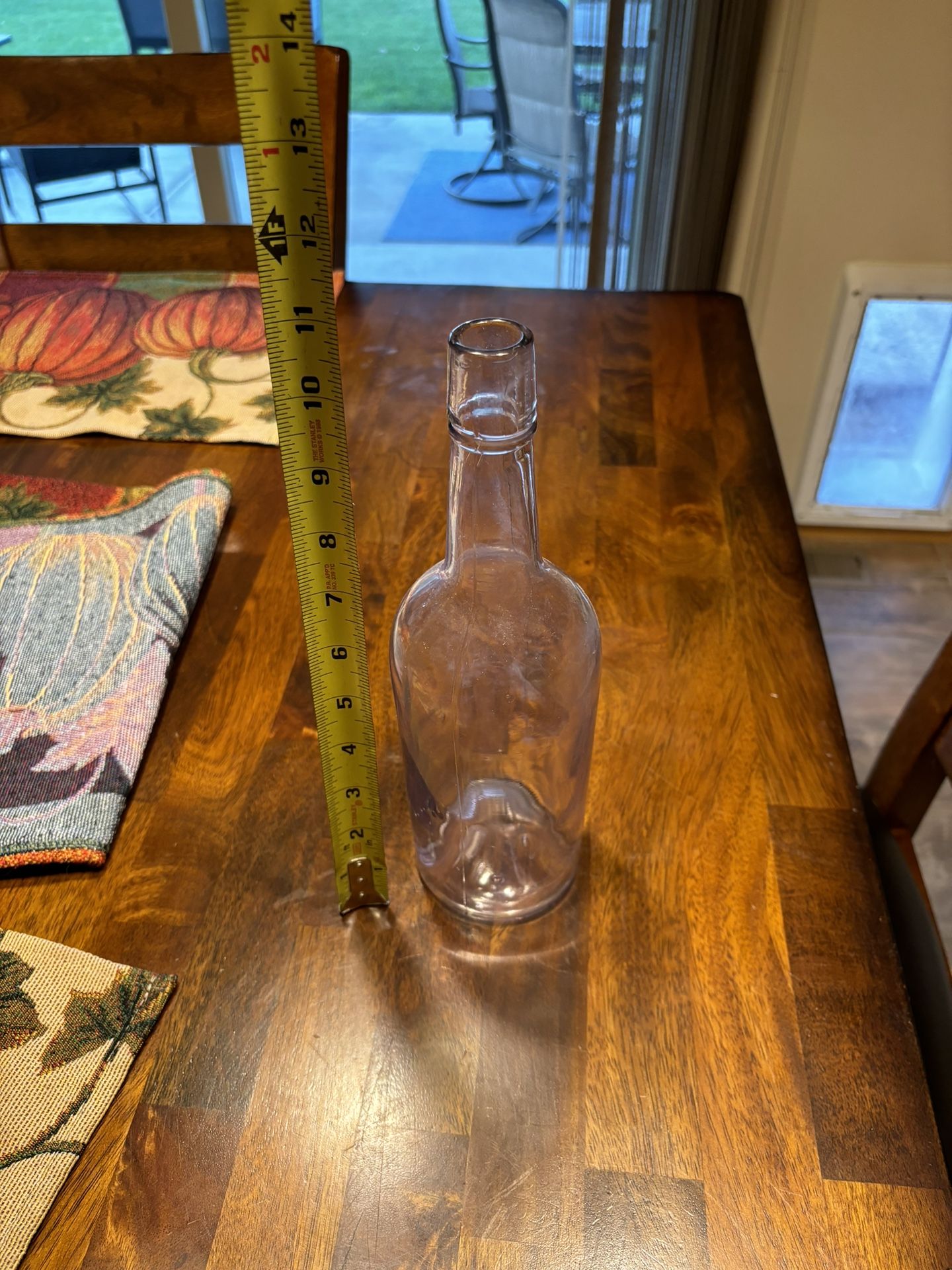 vintage glass bottle