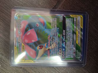 Venusaur &Snivy tag team GC mint