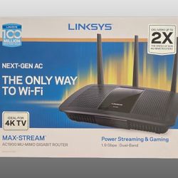 Linksys Max-Stream AC1900 MU-MIMO