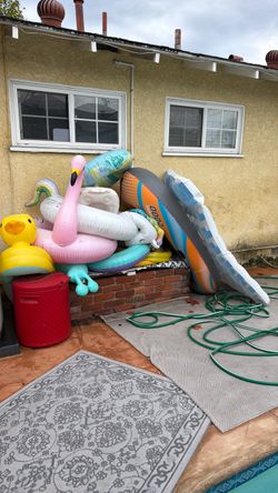 Pool floaties variety