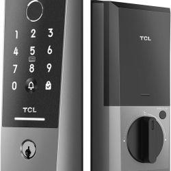 TCL Smart Lock D2 Plus, AI Fingerprint Recognition Built-in Doorbell Door Lock