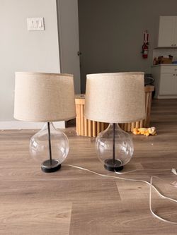 Glass lamps