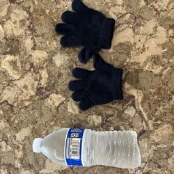 2 Sets Of Toddler Gloves - Stretchy: Will Fit Most Toddlers 