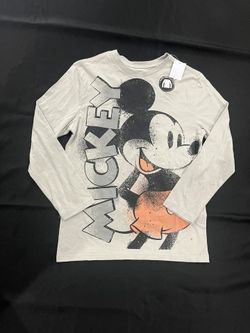 Boys Mickey Mouse Long Sleeve Shirt