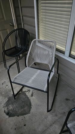 Outdoor Rope Weave Patio Chair