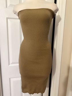 Strapless dress