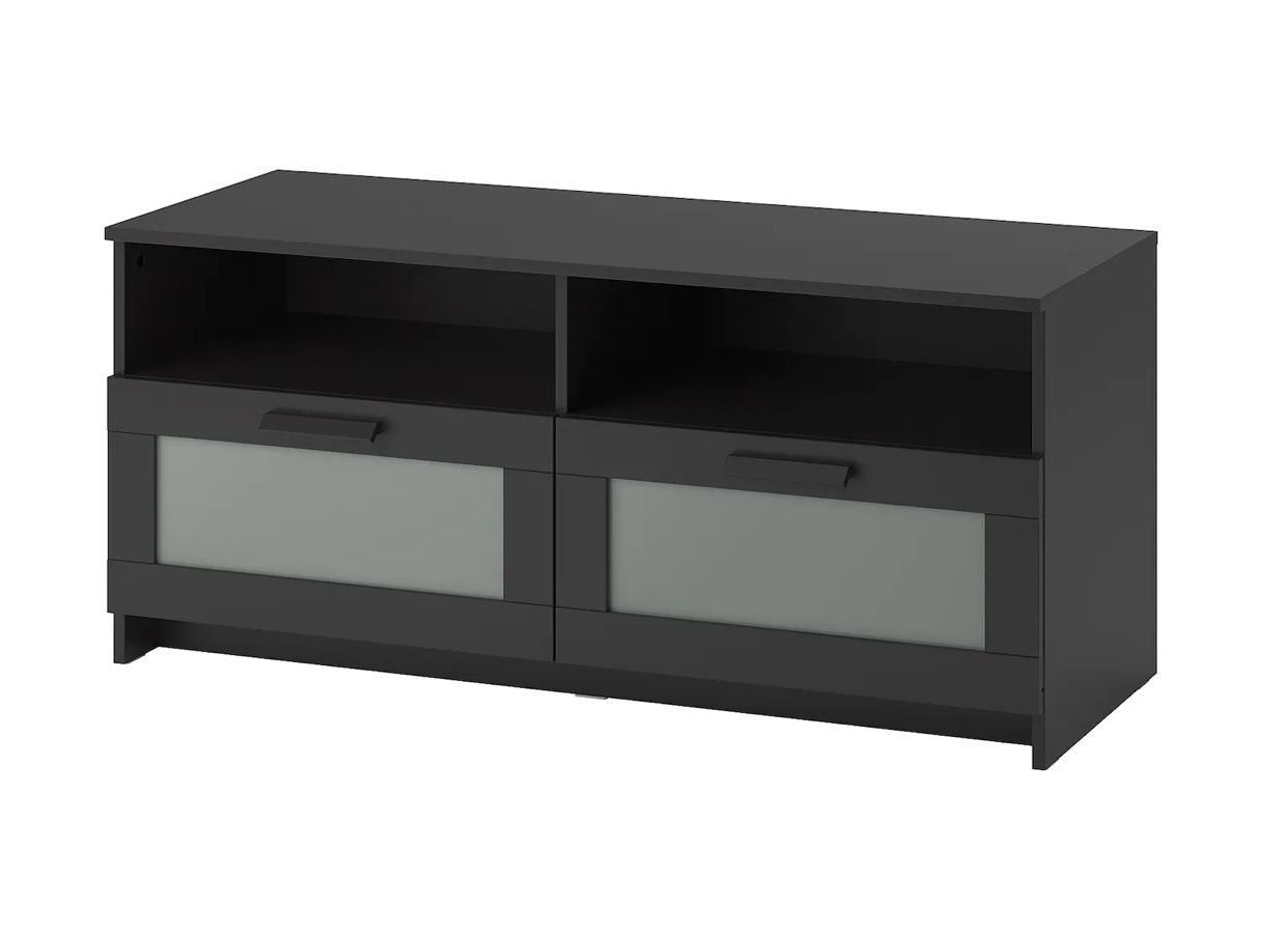 IKEA Black BRIMNES TV Stand / Dresser
