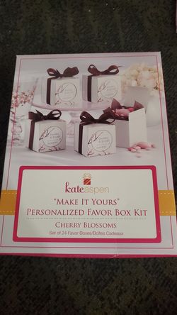 Cherry 🌸 Blossom favor boxes