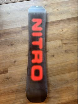 nitro team pro 162W  snowboard