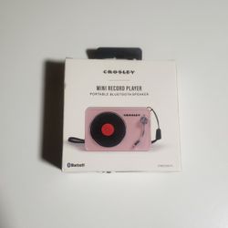 Crosley Mini Turntable Bluetooth Speaker