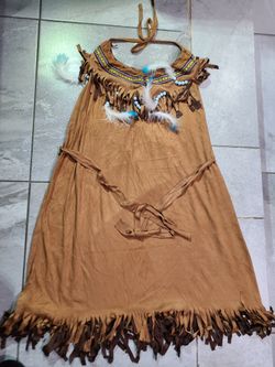 $12 Costume Pocahontas,  Indian Adult Large 