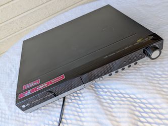 1000 Watts 5.1-ch  Receiver with 5 Disc DVD changer.
